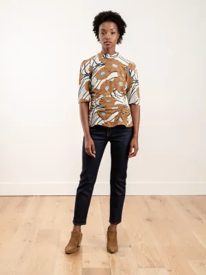 trifle top - khaki