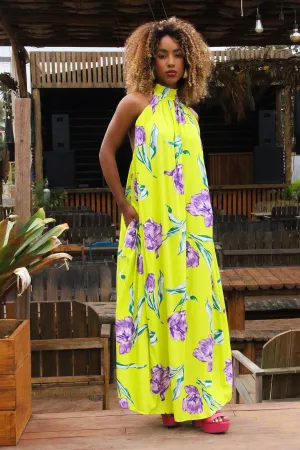 Tulip Turtle Neck Gypsy Dress