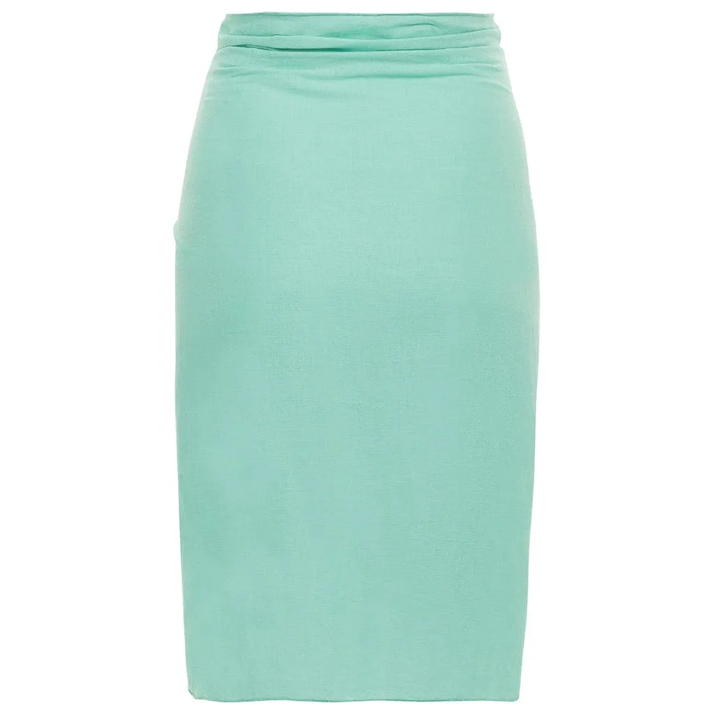 Turquoise Tulip Sarong