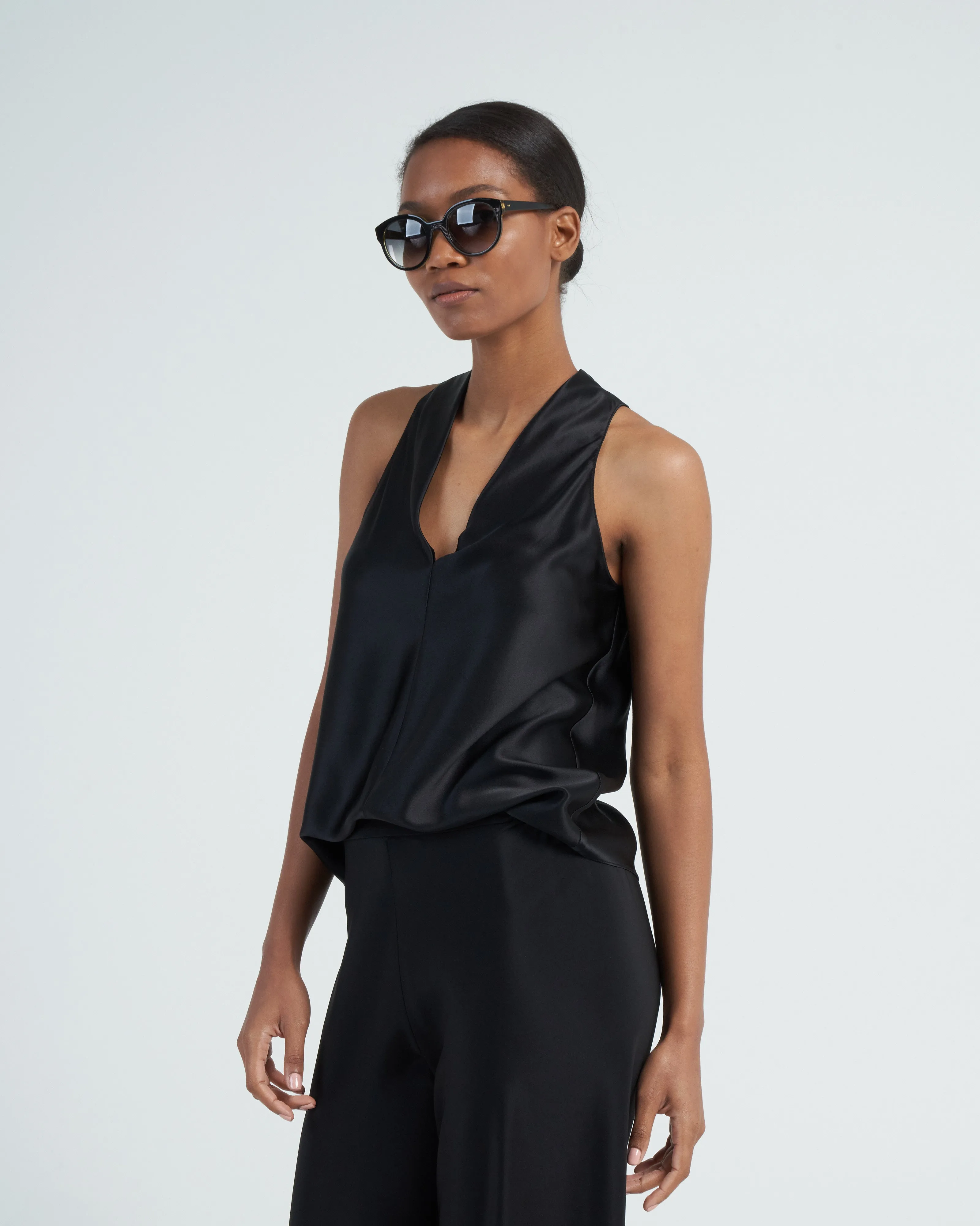 tux tank - black