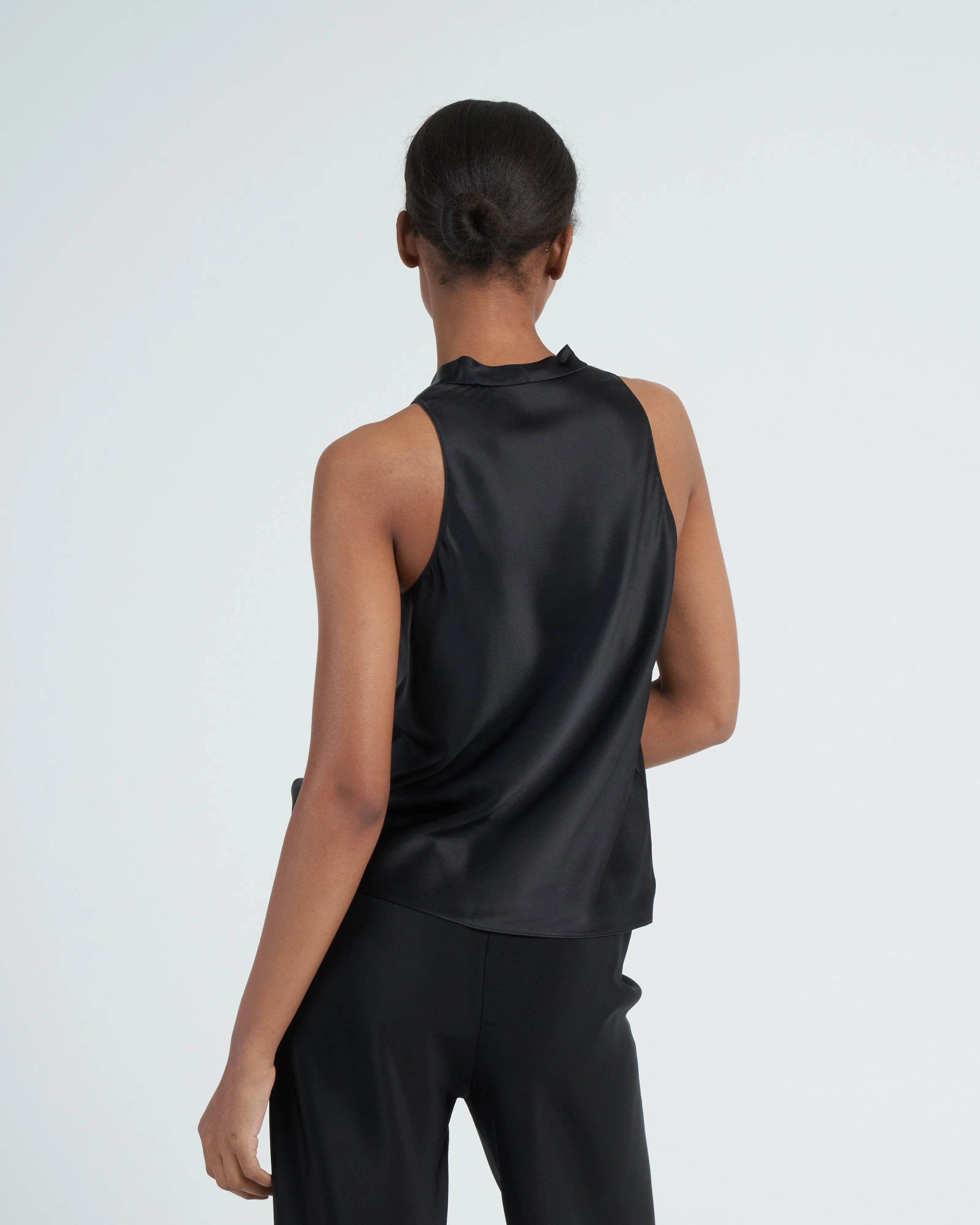 tux tank - black