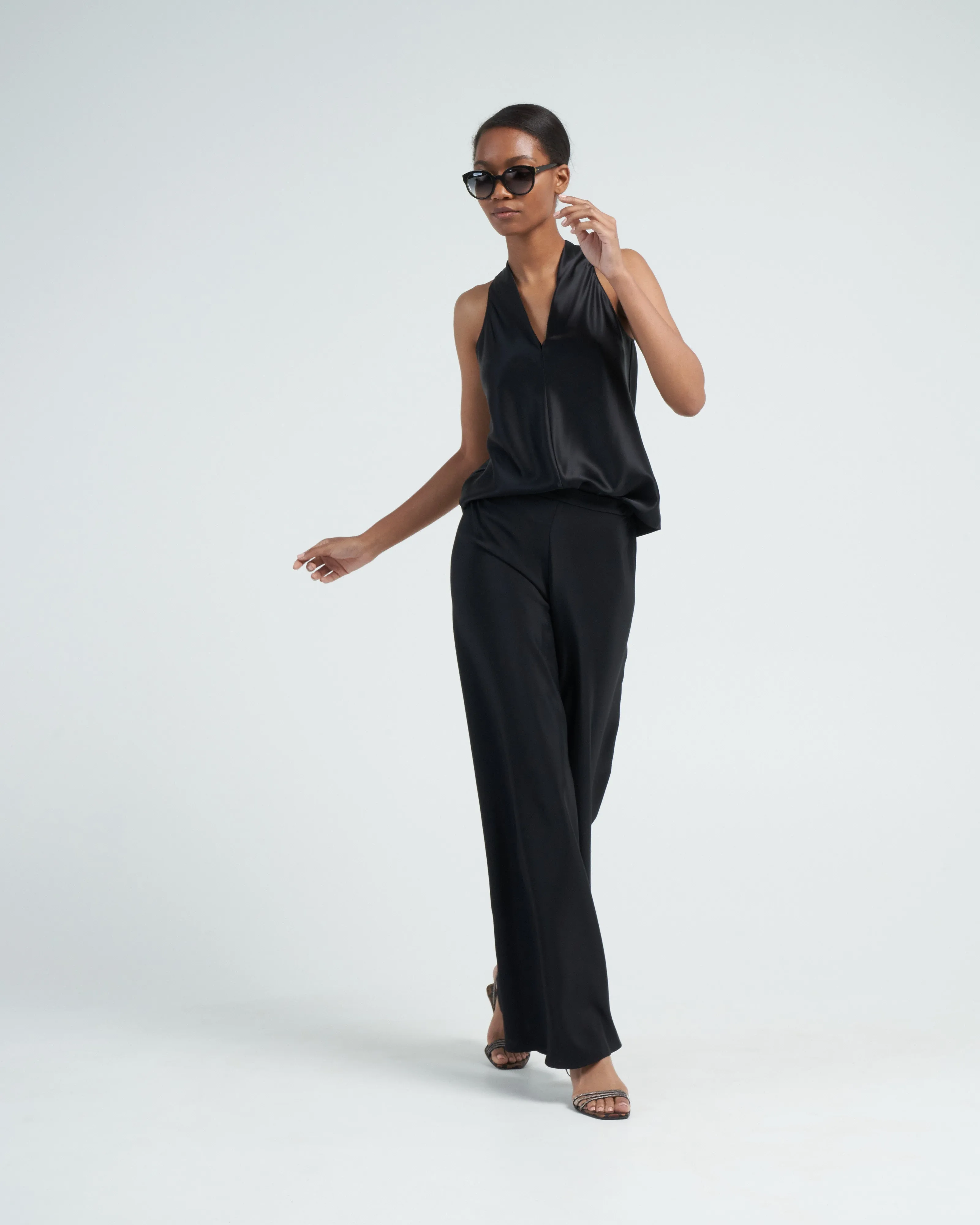 tux tank - black