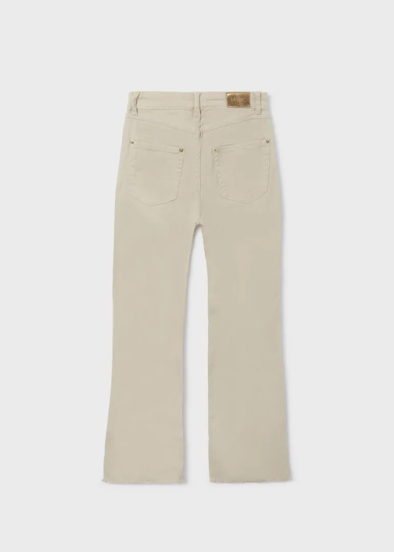 TWEEN CROPPED FRAYED HEM PANT