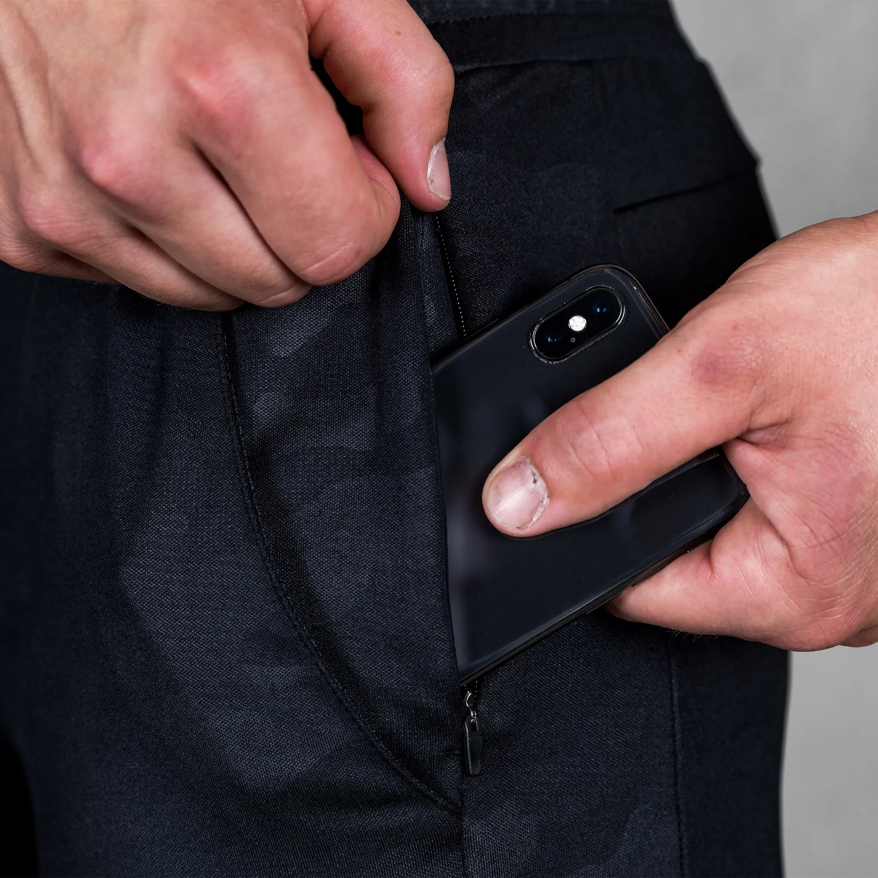 TWL - MEN'S TACTICAL PANTS - BLACK/CAMO