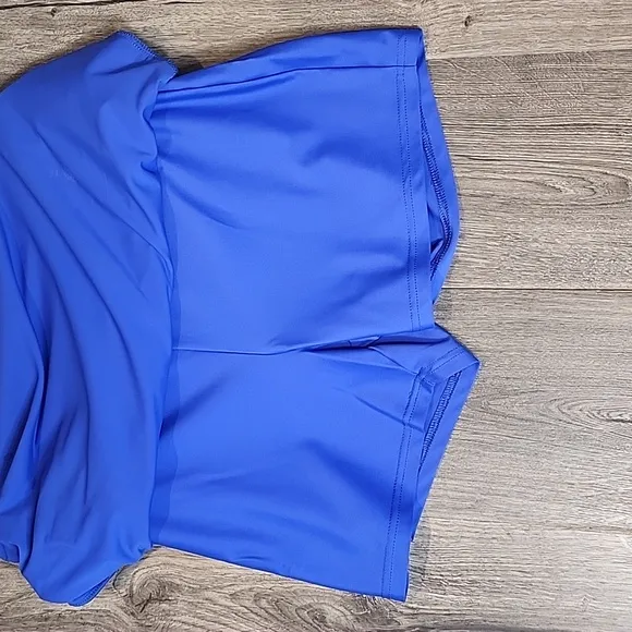 Tzu Tzu Sport‎ Charlotte Royal Blue Golf Skort Skirt Women's Large (10/12)