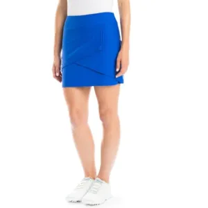 Tzu Tzu Sport‎ Charlotte Royal Blue Golf Skort Skirt Women's Large (10/12)