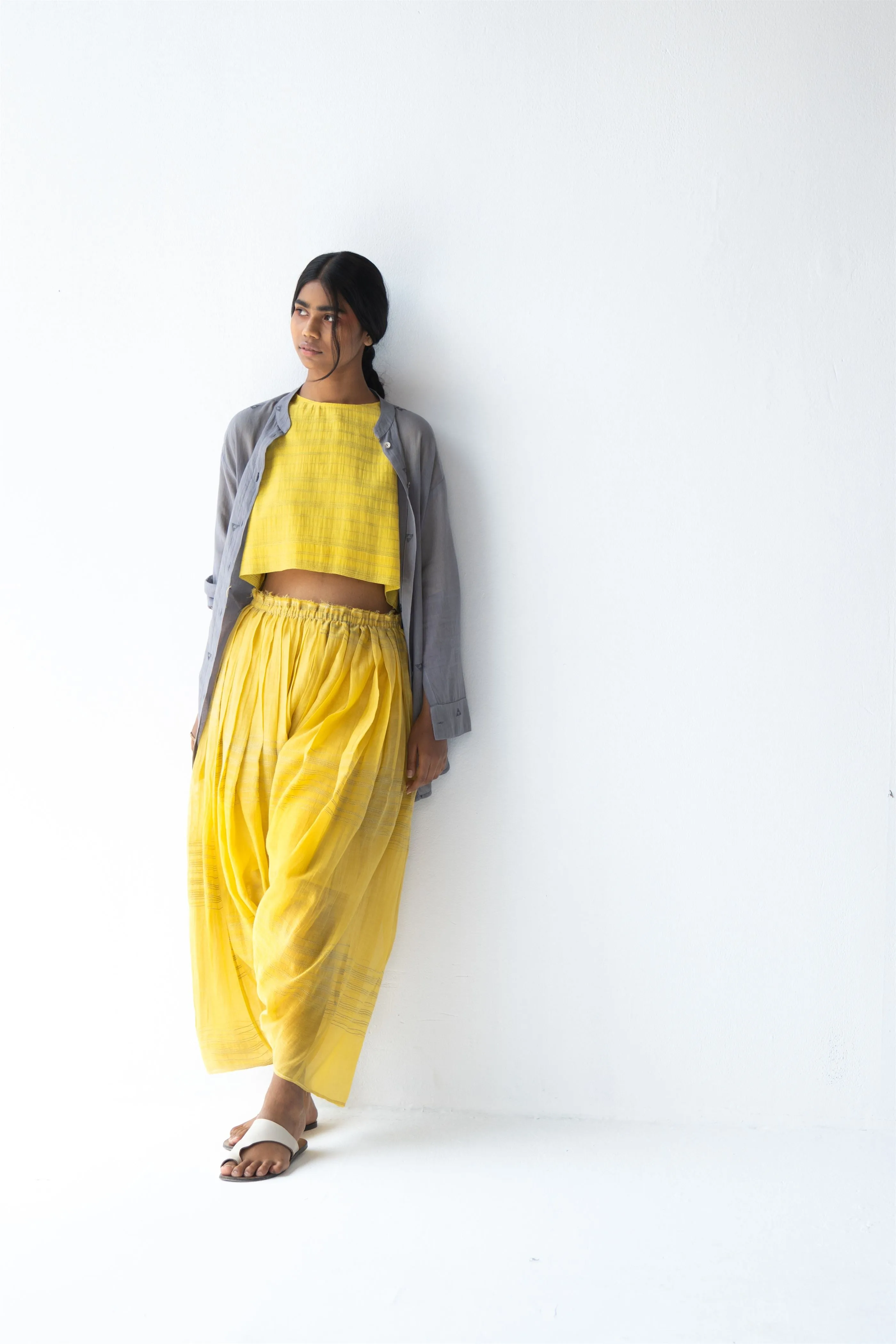 Urvashi Kaur   -   Format Top Stitch Line Details