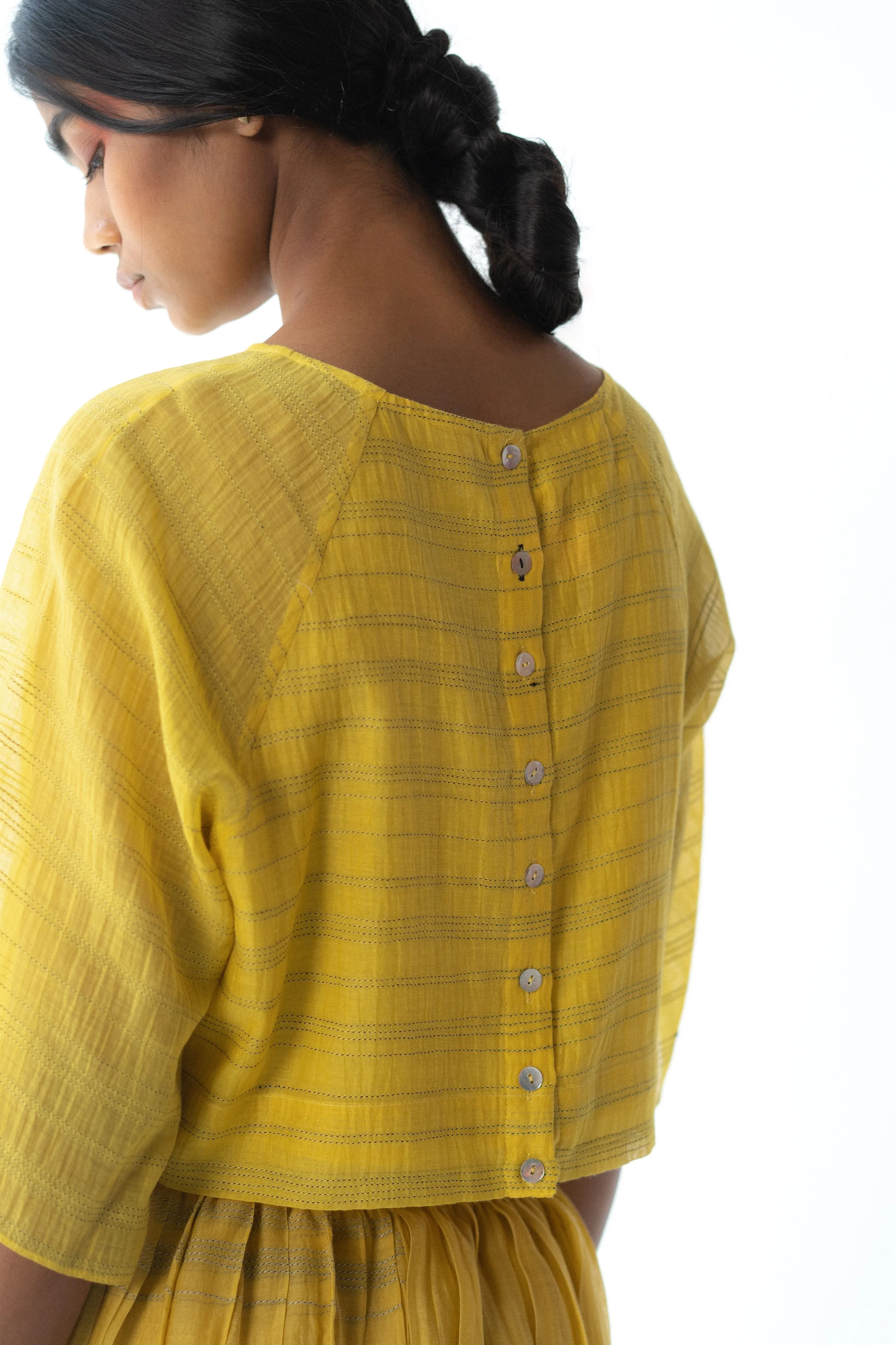 Urvashi Kaur   -   Format Top Stitch Line Details