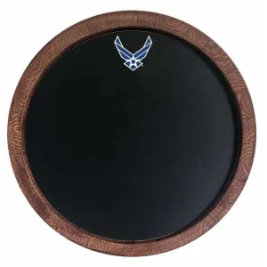 US Air Force: Chalkboard "Faux" Barrel Top Sign