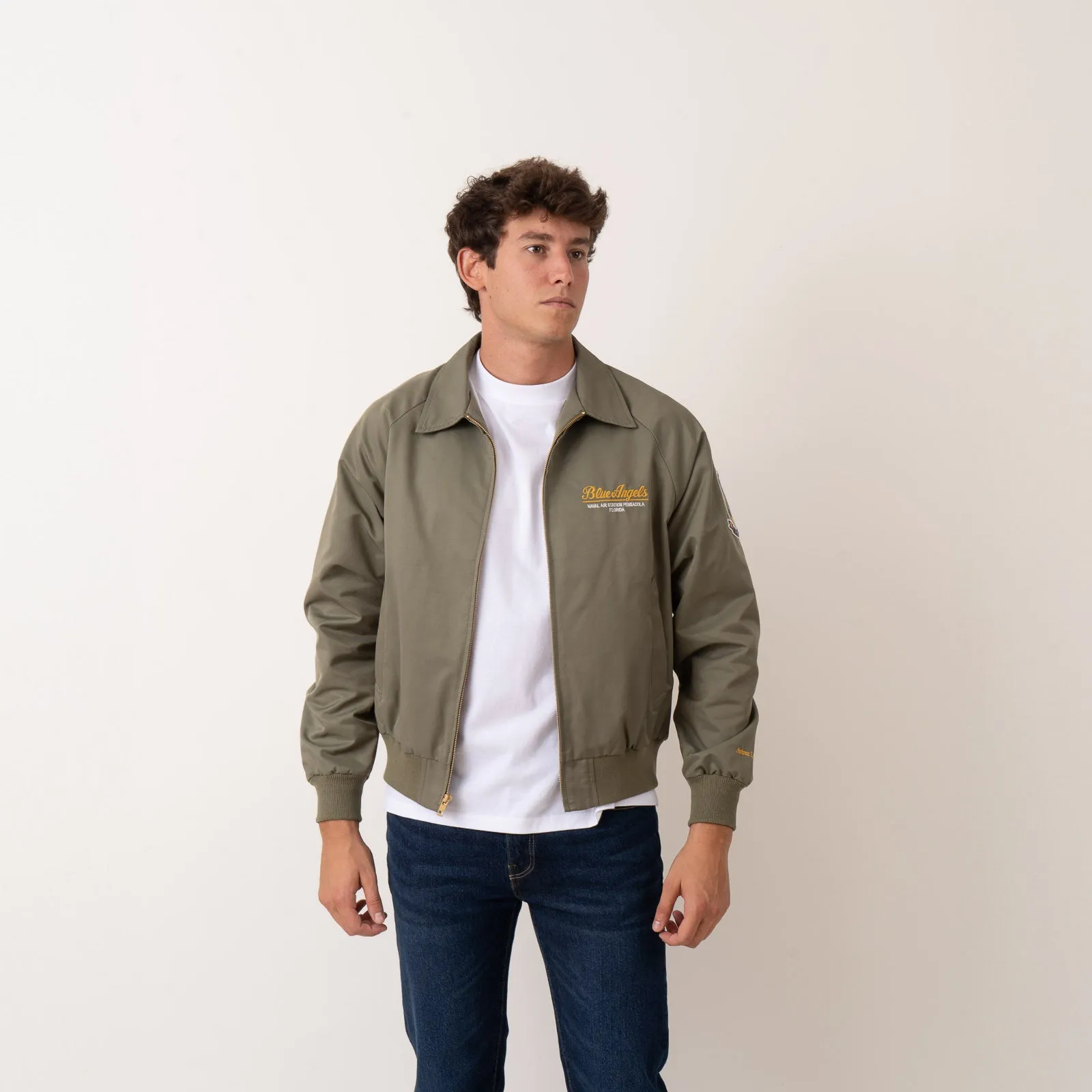 USN Blue Angels Utility Jacket - Verde Salvia