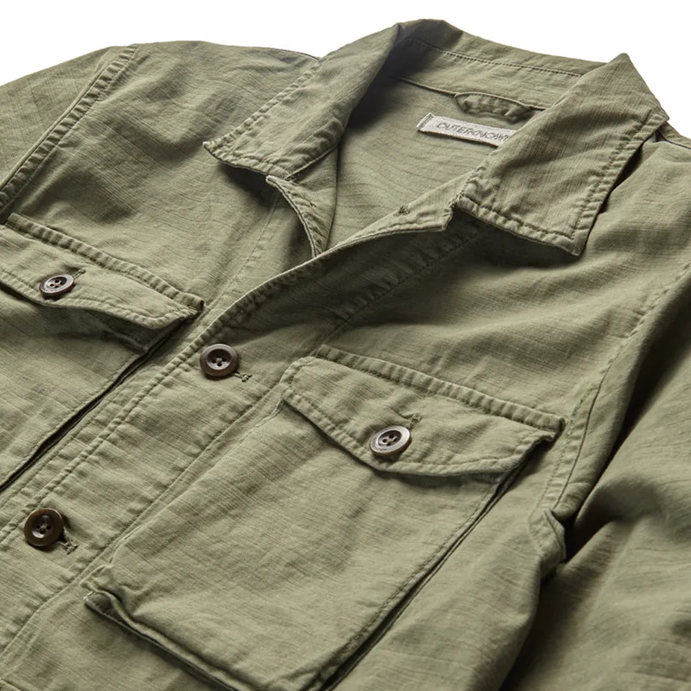 Utilitarian Chore Coat | Olive Drab