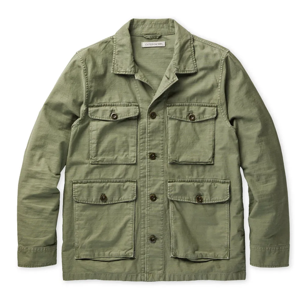 Utilitarian Chore Coat | Olive Drab