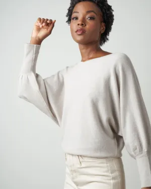 v-neck dolman - fog