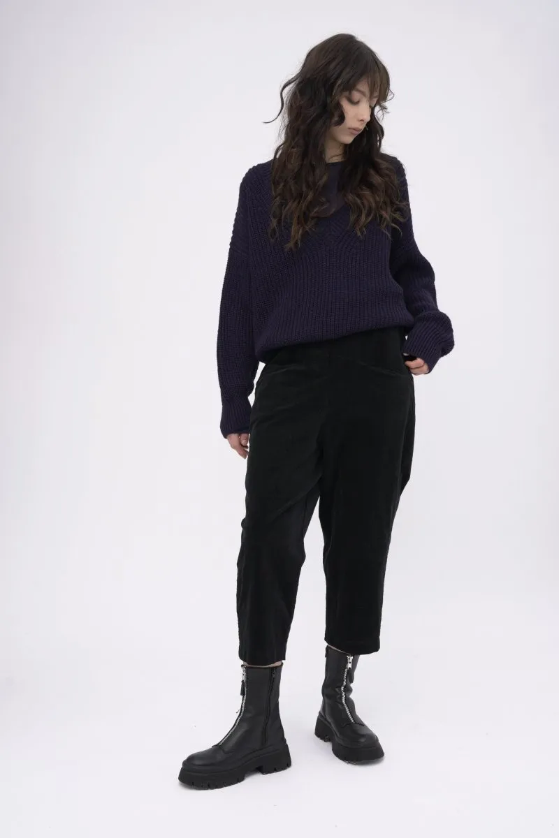 V Neck Knitted Sweater