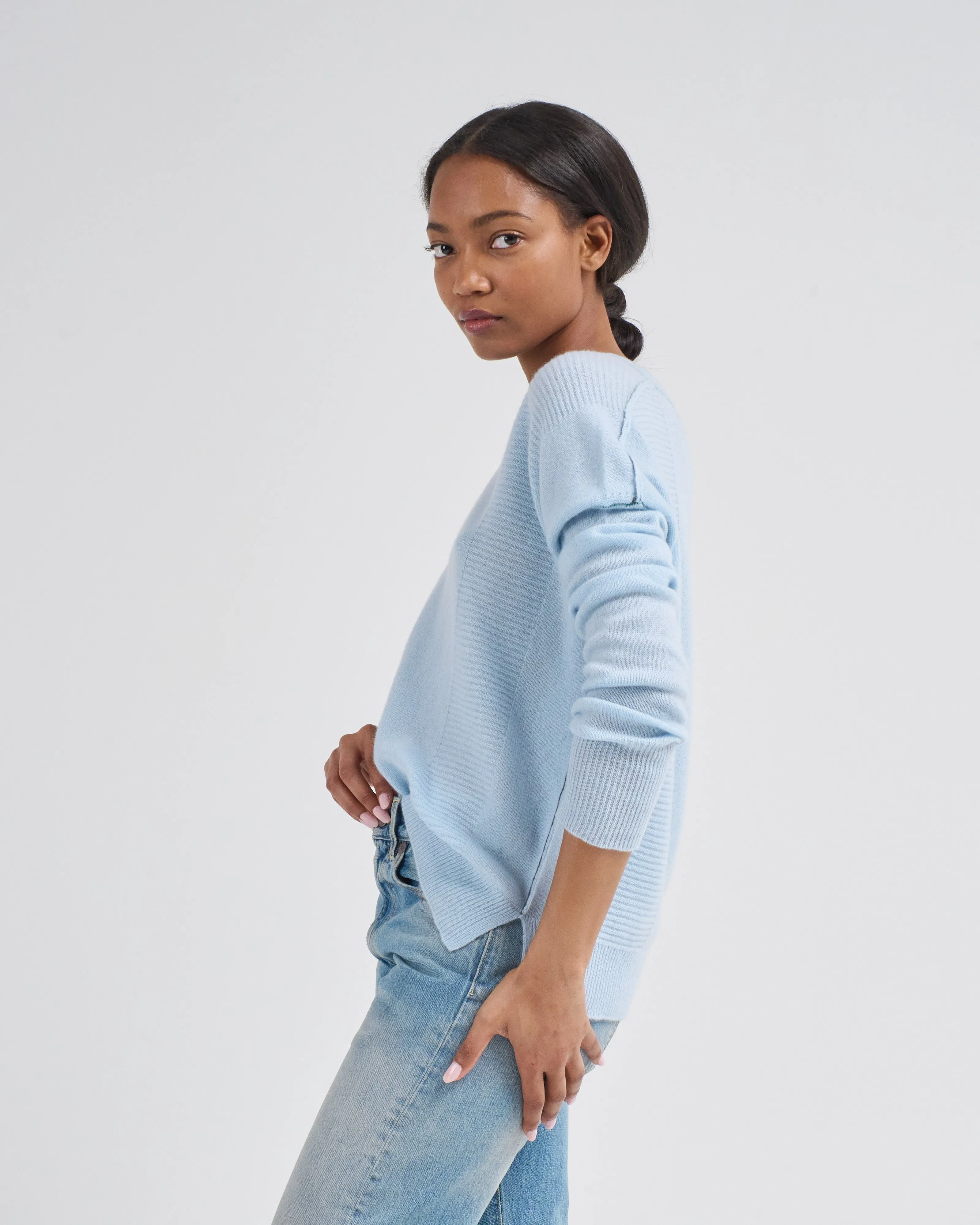 v-neck sweater