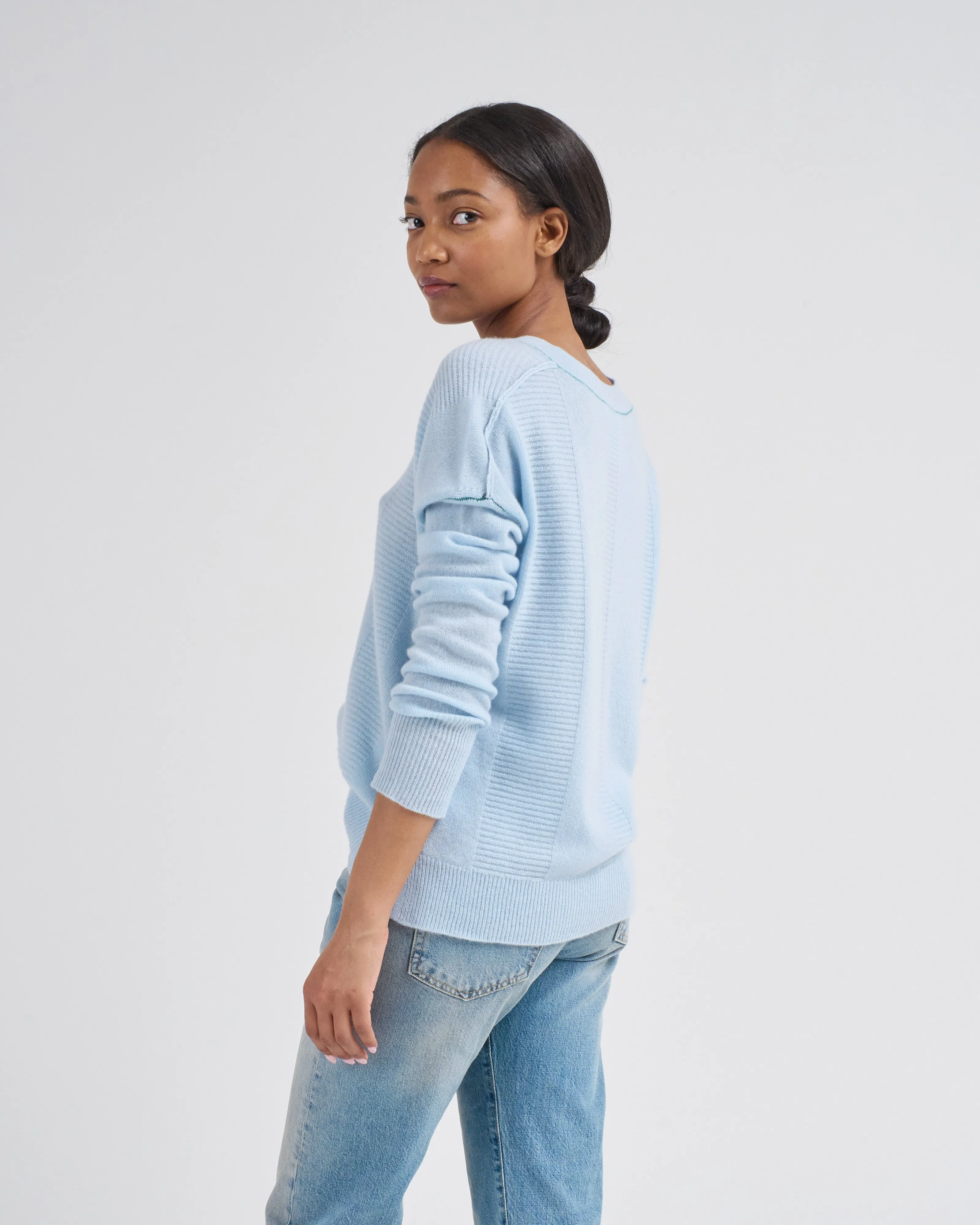 v-neck sweater