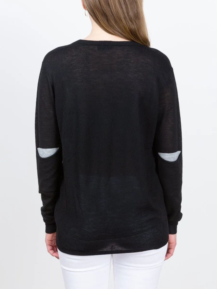 v-neck sweater