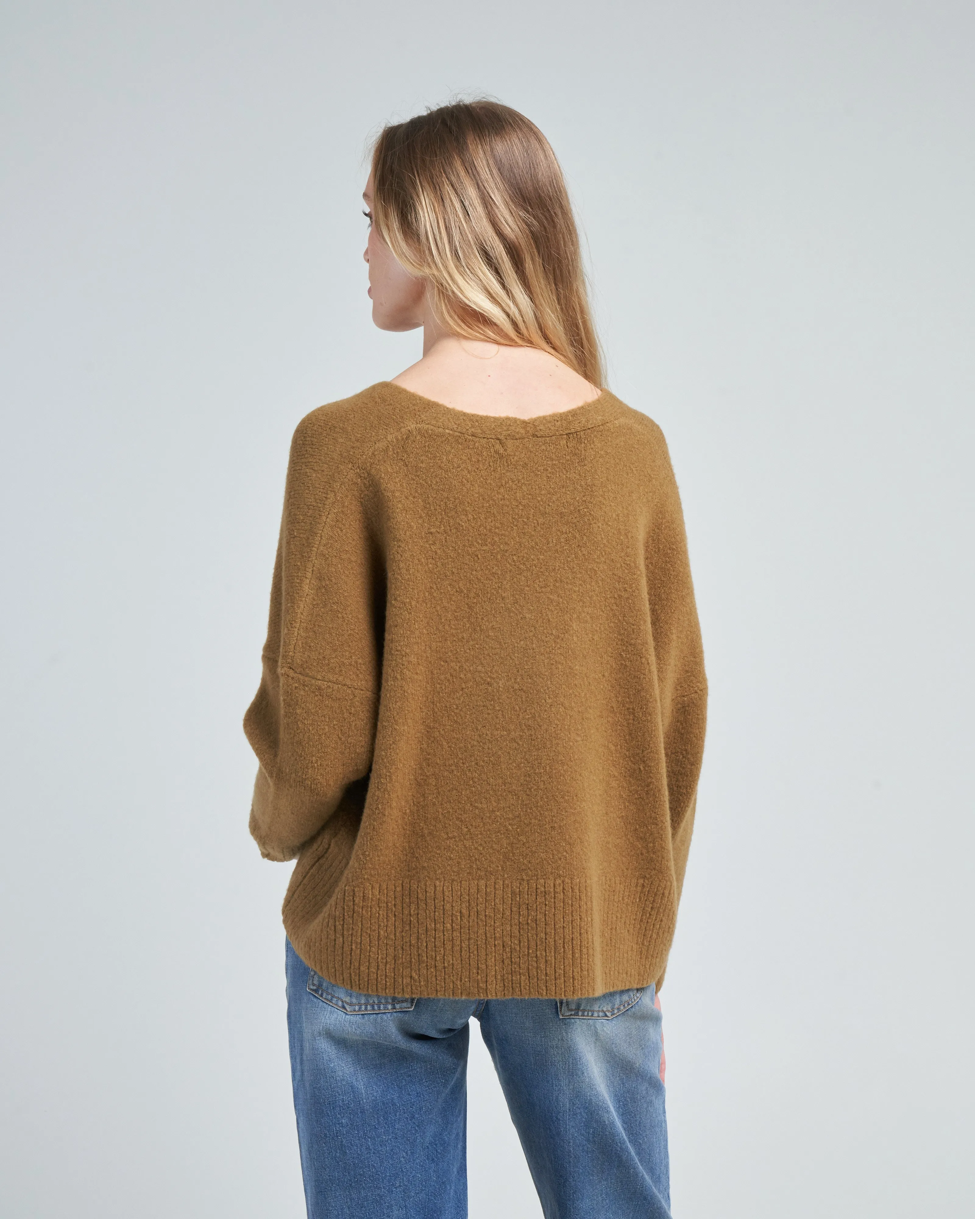 v neck sweater