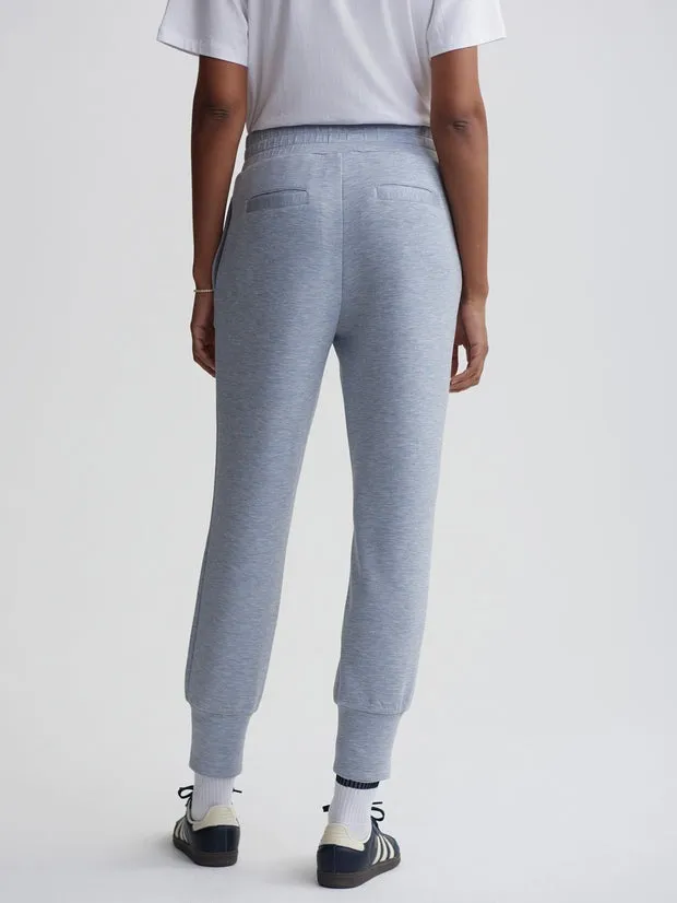 Varley The Slim Cuff Pant 27.5 in Mid Blue Marl