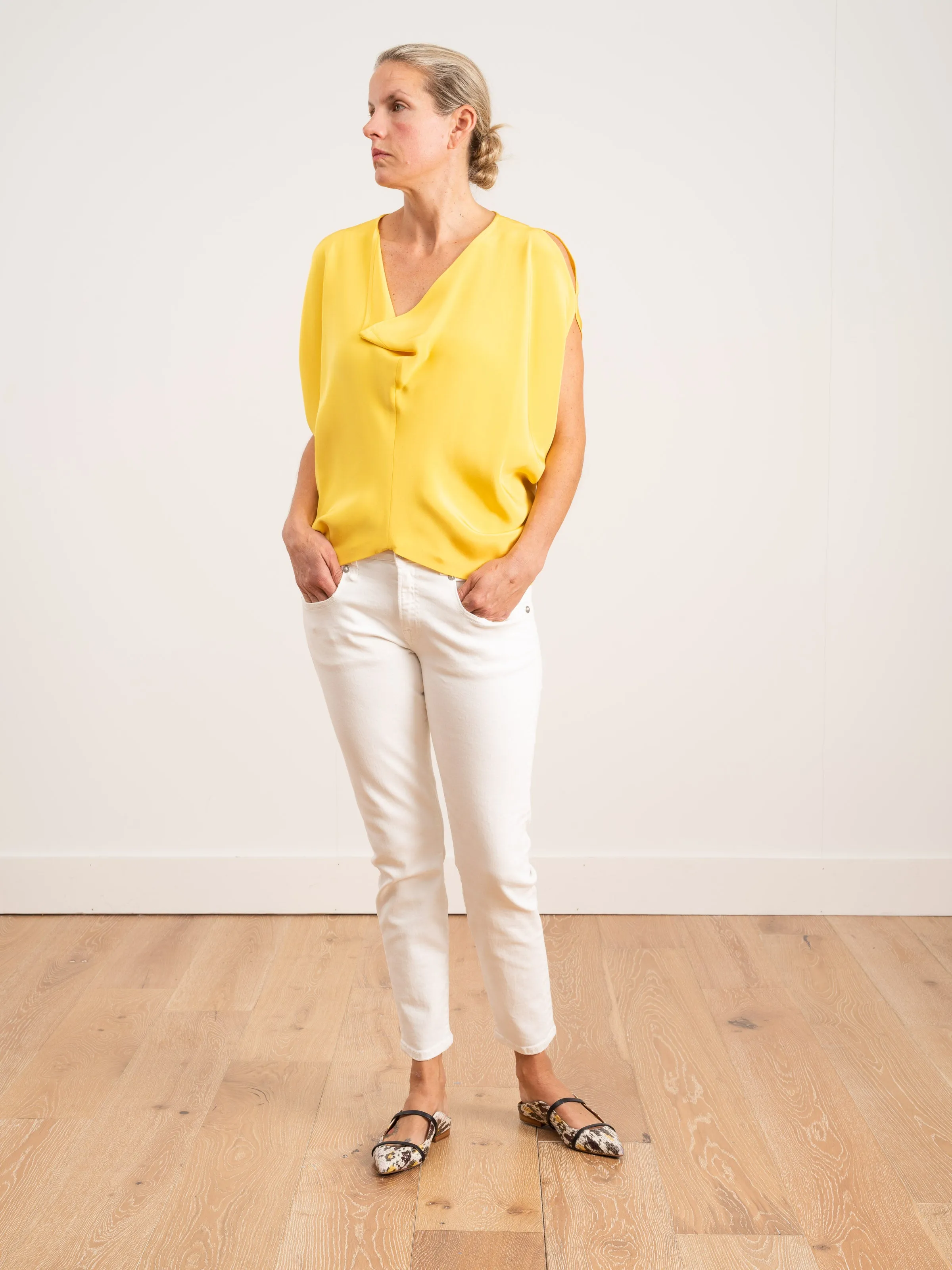 venus top - yellow