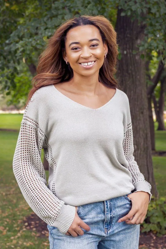 Victoria Long Sleeve Sweater