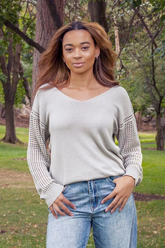 Victoria Long Sleeve Sweater