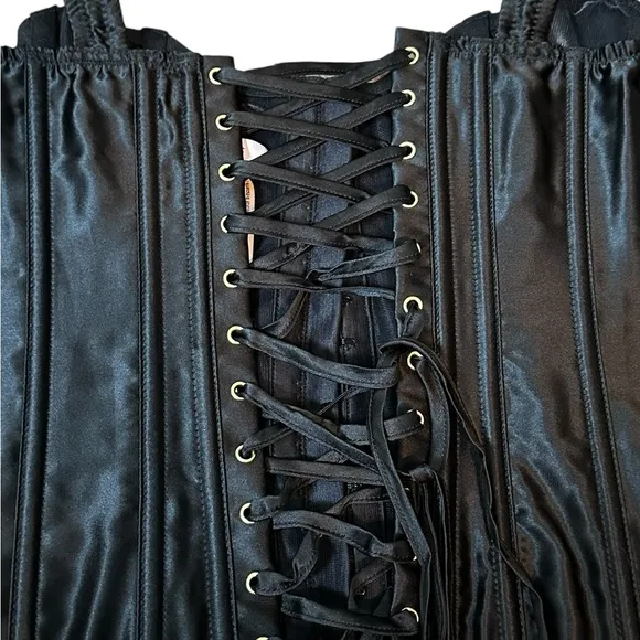Victoria´s Secret Very Sexy The Classic 100% Silk Corset Tank Top Size XS