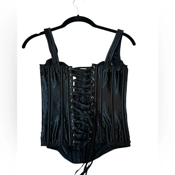 Victoria´s Secret Very Sexy The Classic 100% Silk Corset Tank Top Size XS