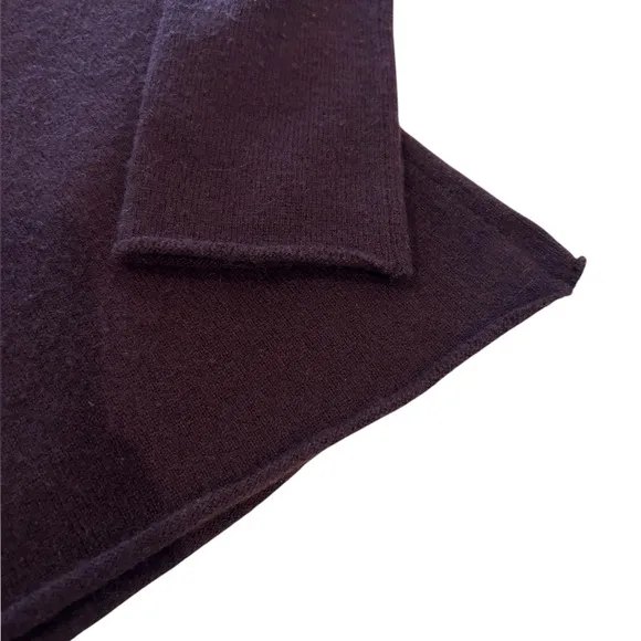 Vince Maroon Cashmere V-Neck Sweater Size S
