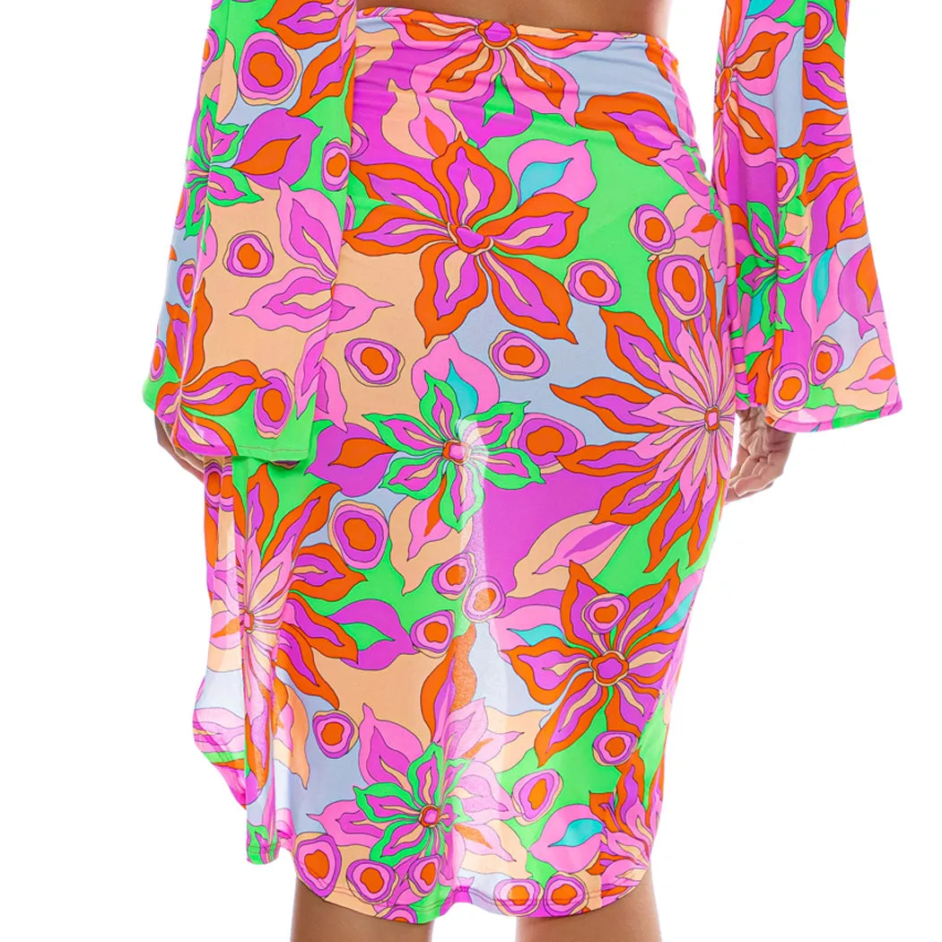 VIVI IL MOMENTO - Drawstring Tulip Skirt