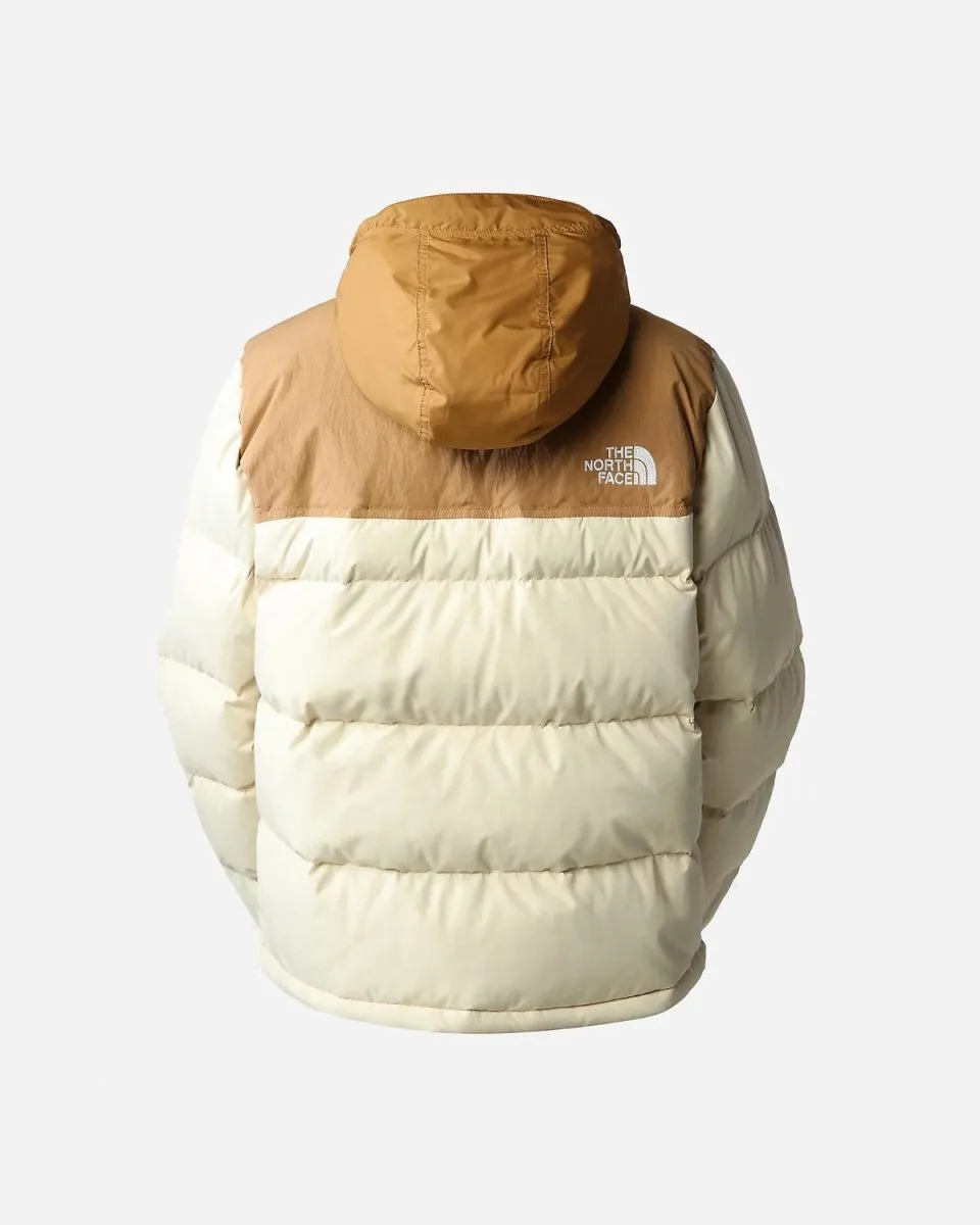 W 92 Low-Fi Hi-Tek Nuptse Jacket - Gravel/Utility Brown