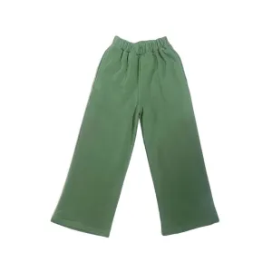 WIDE JOG PANT / MYRTLE