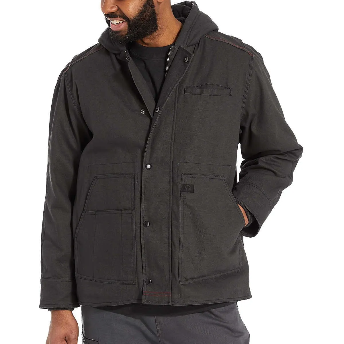 Wolverine Men's Guardian Cotton Work Jacket Onyx - W1208510-031