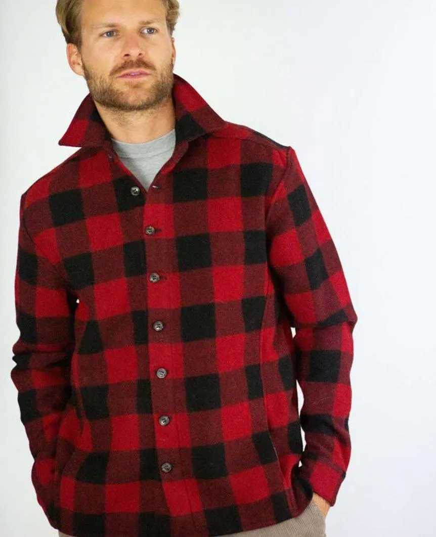 Wool Over Blanket Shirt Buffalo