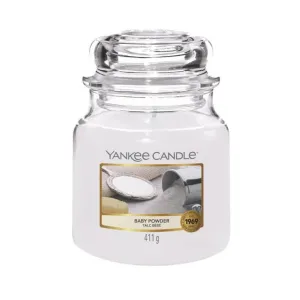 Yankee Candle Medium Jar Baby Powder Classic 411g