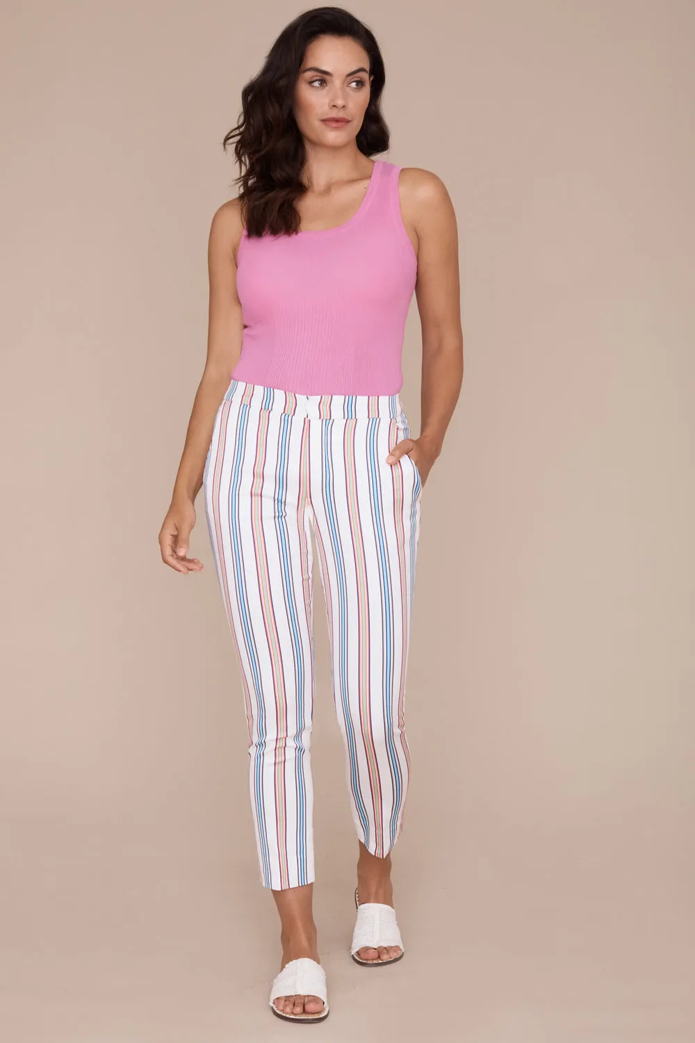 Zara Pant - Parallel Stripe: FINAL SALE